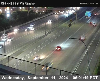 NB 15 & Via Rancho Pkwy