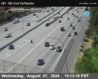 NB 15 & Via Rancho Pkwy