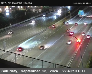 NB 15 & Via Rancho Pkwy