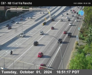 NB 15 & Via Rancho Pkwy