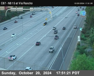 NB 15 & Via Rancho Pkwy