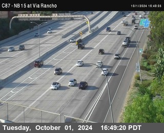 NB 15 & Via Rancho Pkwy