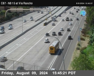 NB 15 & Via Rancho Pkwy