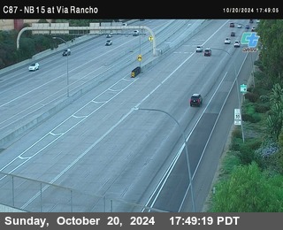 NB 15 & Via Rancho Pkwy