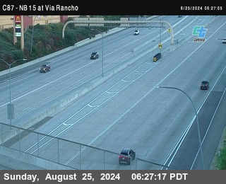 NB 15 & Via Rancho Pkwy