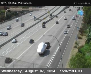 NB 15 & Via Rancho Pkwy