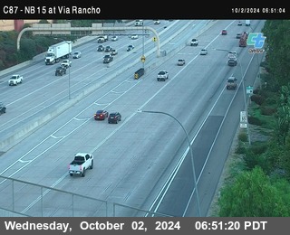 NB 15 & Via Rancho Pkwy