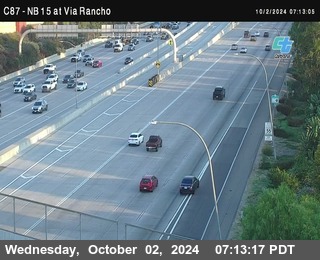 NB 15 & Via Rancho Pkwy