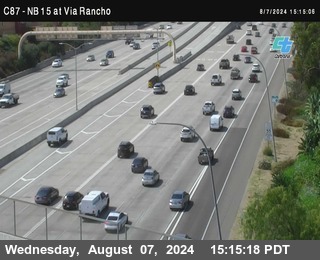 NB 15 & Via Rancho Pkwy