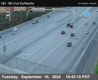 NB 15 & Via Rancho Pkwy