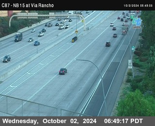 NB 15 & Via Rancho Pkwy