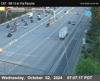 NB 15 & Via Rancho Pkwy