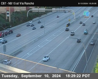 NB 15 & Via Rancho Pkwy