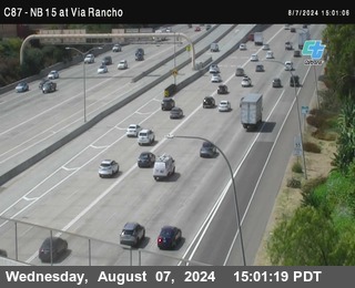 NB 15 & Via Rancho Pkwy