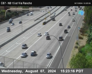 NB 15 & Via Rancho Pkwy