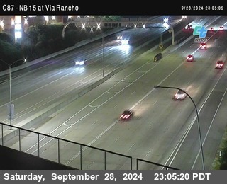 NB 15 & Via Rancho Pkwy