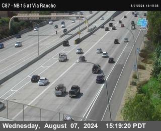 NB 15 & Via Rancho Pkwy