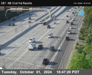 NB 15 & Via Rancho Pkwy