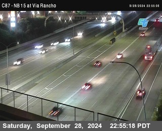 NB 15 & Via Rancho Pkwy