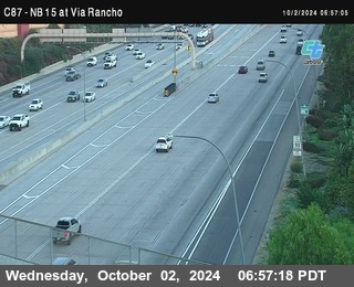 NB 15 & Via Rancho Pkwy