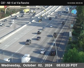 NB 15 & Via Rancho Pkwy