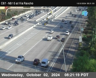 NB 15 & Via Rancho Pkwy