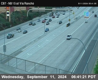 NB 15 & Via Rancho Pkwy