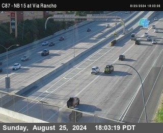 NB 15 & Via Rancho Pkwy