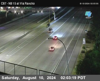 NB 15 & Via Rancho Pkwy