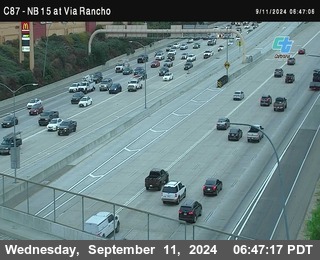 NB 15 & Via Rancho Pkwy