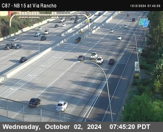 NB 15 & Via Rancho Pkwy