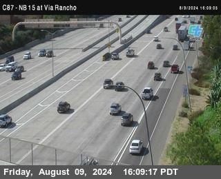 NB 15 & Via Rancho Pkwy