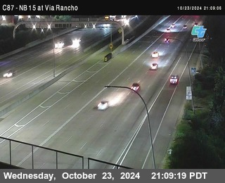 NB 15 & Via Rancho Pkwy