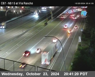 NB 15 & Via Rancho Pkwy