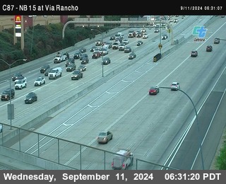 NB 15 & Via Rancho Pkwy