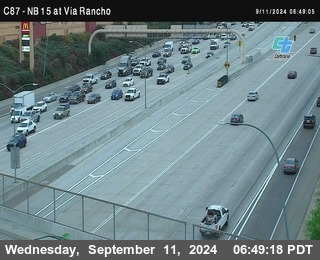 NB 15 & Via Rancho Pkwy