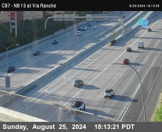 NB 15 & Via Rancho Pkwy