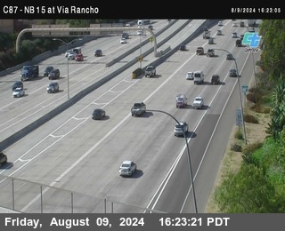 NB 15 & Via Rancho Pkwy