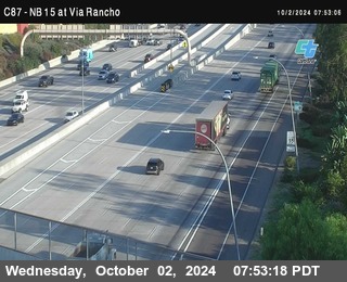 NB 15 & Via Rancho Pkwy