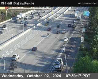 NB 15 & Via Rancho Pkwy