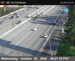 NB 15 & Via Rancho Pkwy