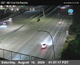 NB 15 & Via Rancho Pkwy