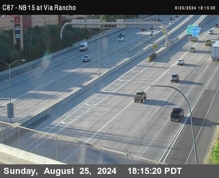 NB 15 & Via Rancho Pkwy