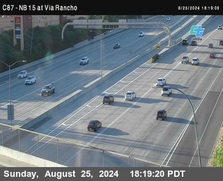 NB 15 & Via Rancho Pkwy