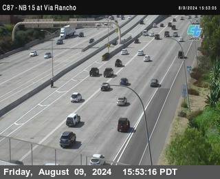 NB 15 & Via Rancho Pkwy