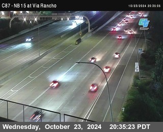 NB 15 & Via Rancho Pkwy