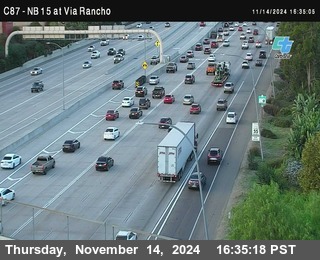 NB 15 & Via Rancho Pkwy