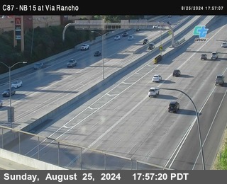 NB 15 & Via Rancho Pkwy