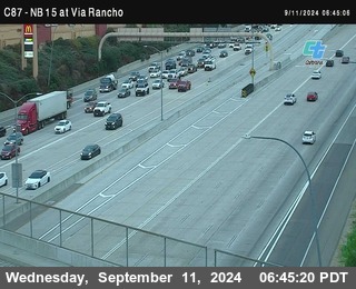 NB 15 & Via Rancho Pkwy