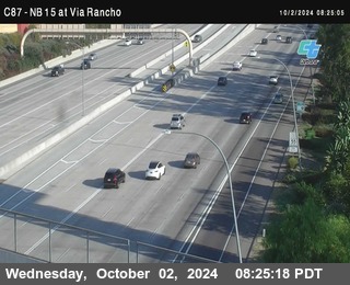 NB 15 & Via Rancho Pkwy